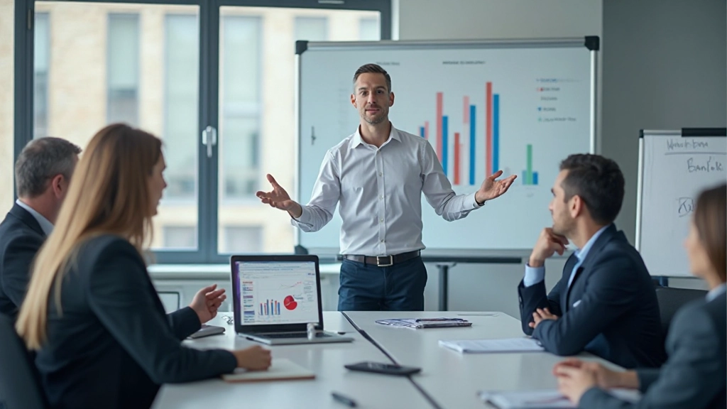 Профессиональное рабочее место с аналитикой цифрового маркетинга на экране